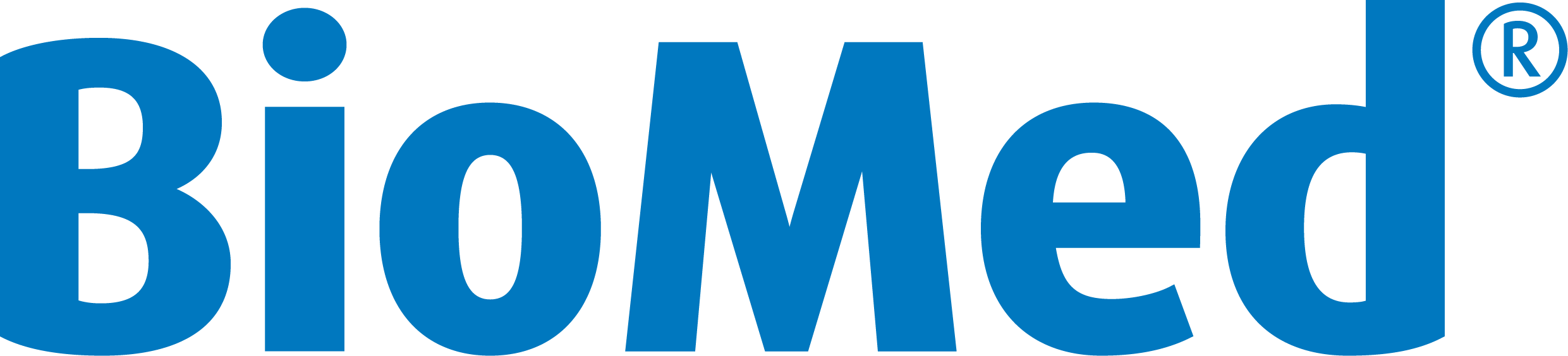 Biomed Logo blau RGB 210mm